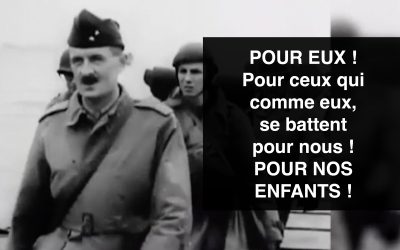 POUR EUX ! Pour ceux qui comme eux se battent pour nous ! – pour nos enfants