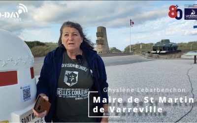 Saint martin de Varreville et la 2e DB à l&rsquo;occasion de la colonne Leclerc du 4 au 13 Aout 2024